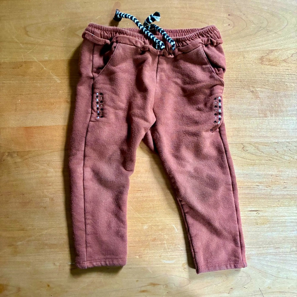 EUC Ikks baby fleece pants